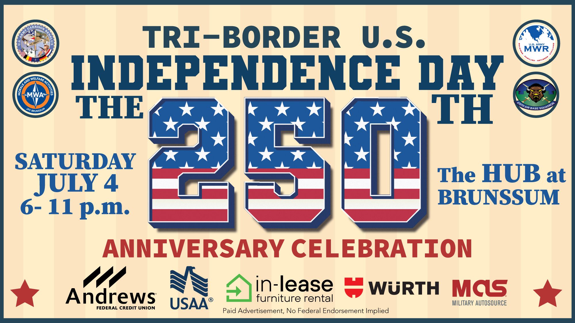 Tri-Border U.S. Independence Day 250th Celebration